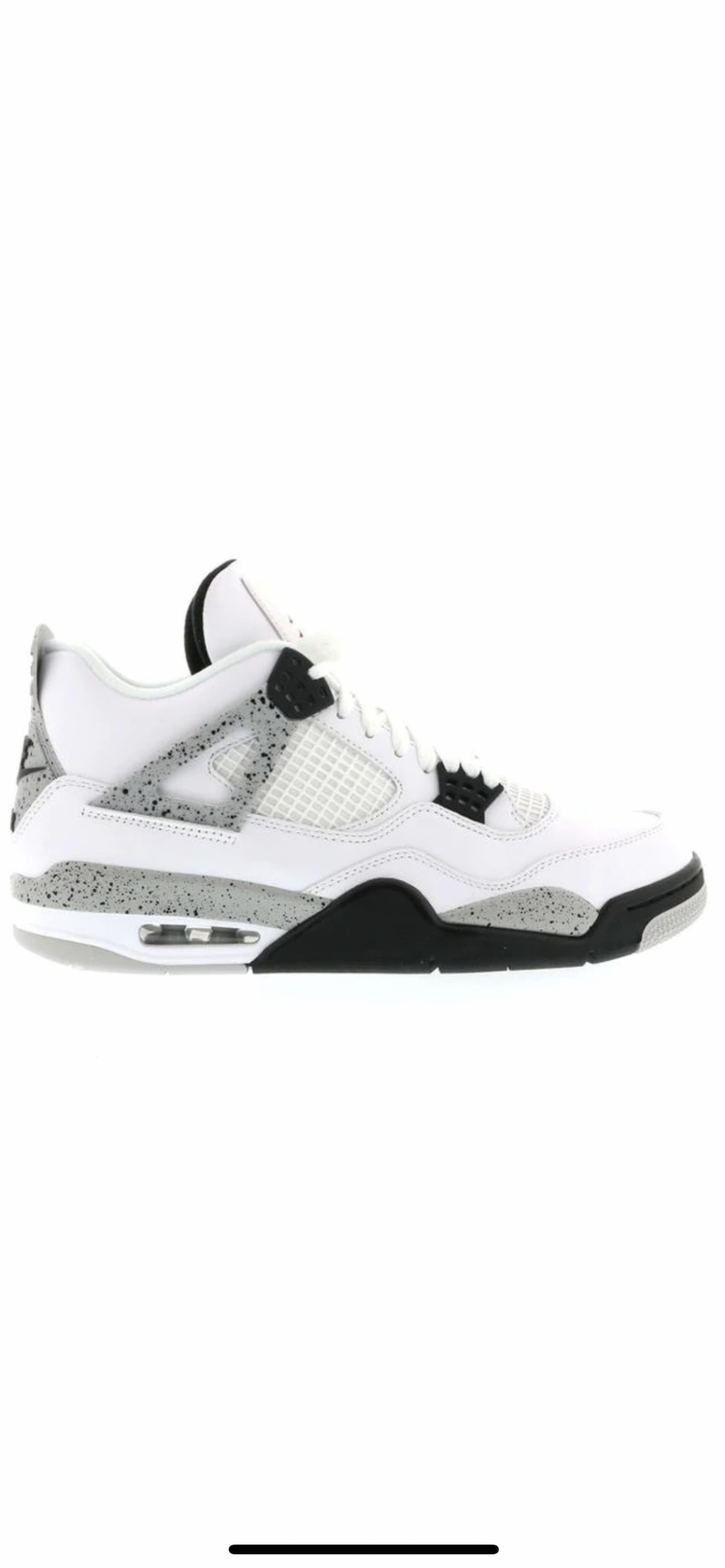 Jordan 4 White Cement sz. 12 Never Enough Lifestyle